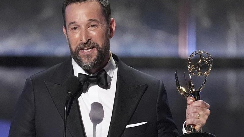 Noah Wyle won best actor in a drama for The Pitt, which claimed the award for best drama series. (AP PHOTO)