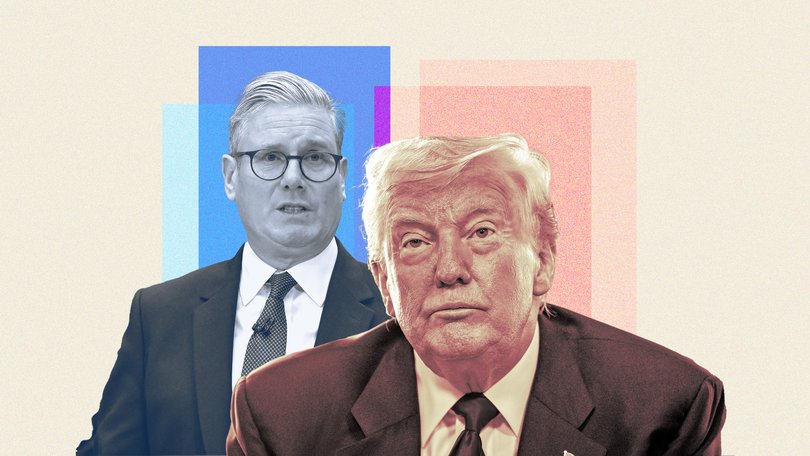Donald Trump is heading to meet Keir Starmer in the UK.