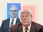 Donald Trump is heading to meet Keir Starmer in the UK.