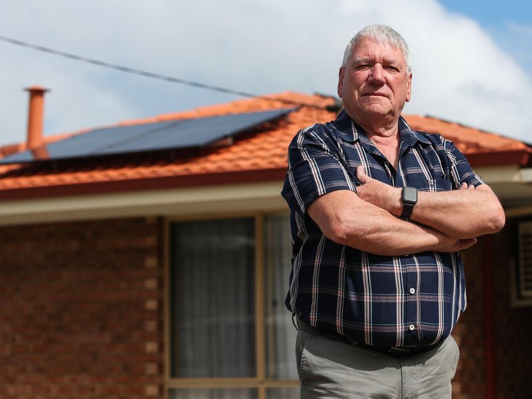 John Wootton has welcomed the changes after being rejected for an interest-free loan from the State Government’s nominated lender for the solar battery rebate scheme. 