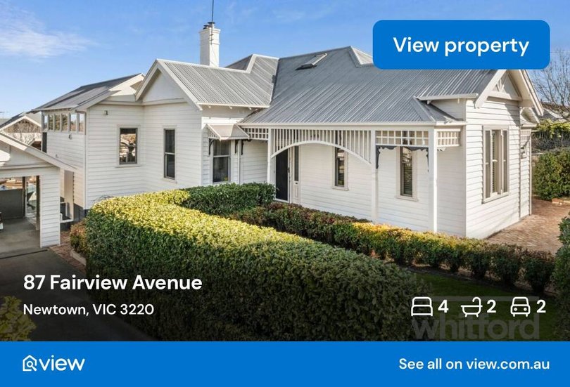 SOLD: 87 Fairview Avenue, Newtown, VIC 3220.
