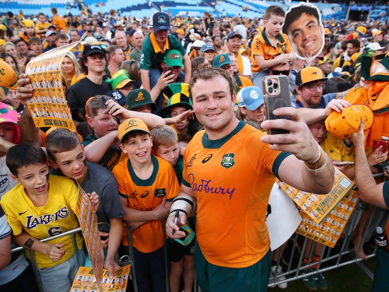 The Wallabies’ resurgence has seen tickets selling fast in Perth.