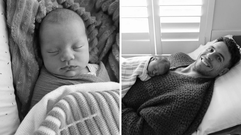 Millie and Adam Elliott are celebrating the safe arrival of their baby girl. 