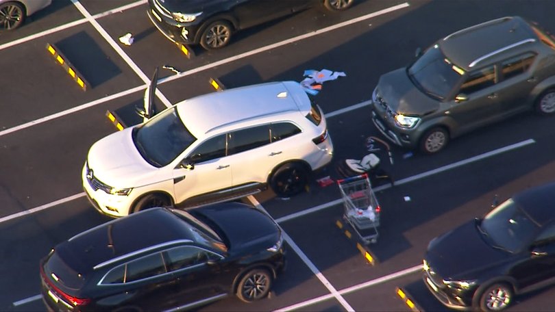 A five-year-old child was also seriously injured.