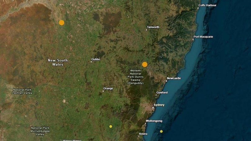 Earthquake shakes NSW with two tremors two hours apart.
