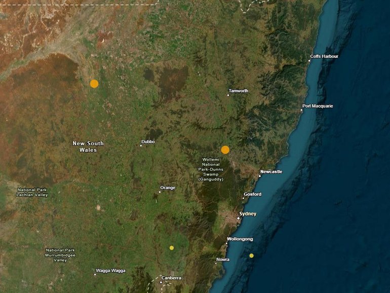 Earthquake shakes NSW with two tremors two hours apart.