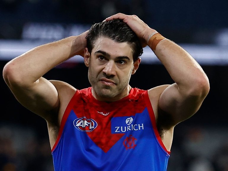 AFL star Christian Petracca could seek a trade away from Melbourne.