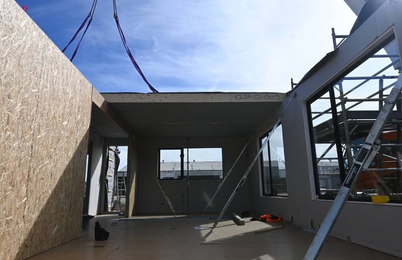 The kit of parts can be delivered on site and installed in days.