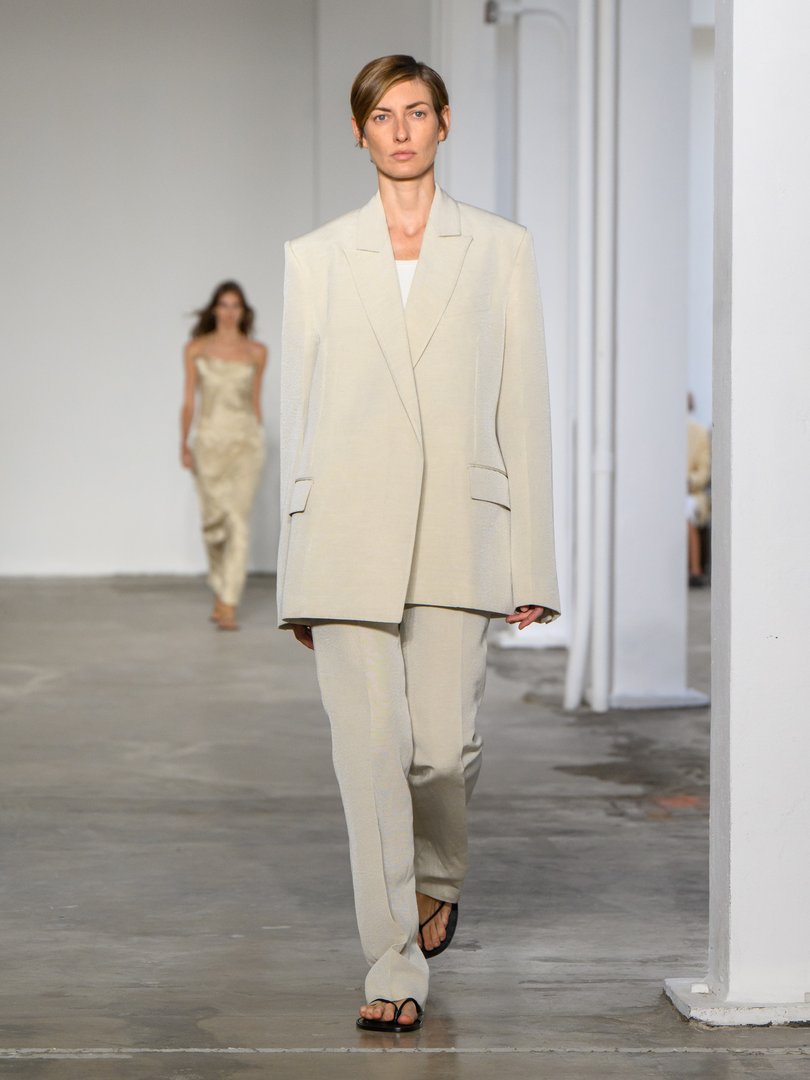 A white suit at Fforme. 