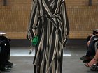 An exacting bathrobe at Calvin Klein. 