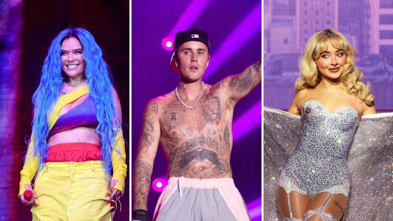 Karol G, Justin Bieber and Sabrina Carpenter to lead Coachella 2026.