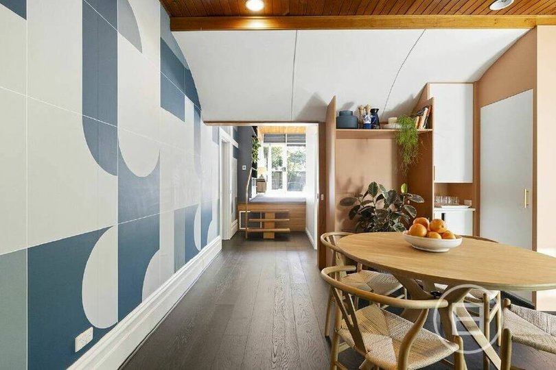 Updates include eye-catching geometric wallpaper.