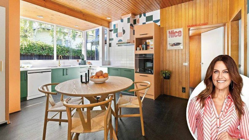 Radio host Chrissie Swan sold her mid-centry-style property in Melbourne's Hawthorn East./Facebook