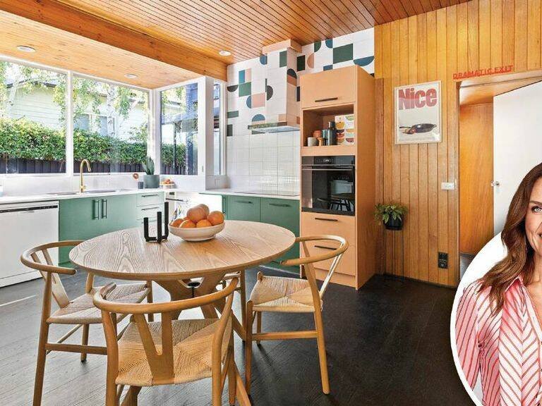 Radio host Chrissie Swan sold her mid-centry-style property in Melbourne's Hawthorn East./Facebook