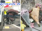 Tributes have been left at the scene of a fatal carpark tragedy in Sydney.