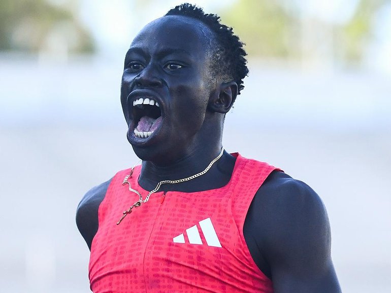 Gout Gout will fire the starting pistol for the half-time sprint at the AFL grand final.