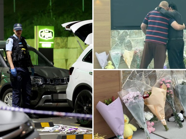 A five-month-old baby died and a five-year-old boy was injured in the incident at Minto.