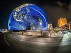 The electricity-hungry Sphere in Las Vegas is expected to get around 70 per cent of its power from solar by 2027. 