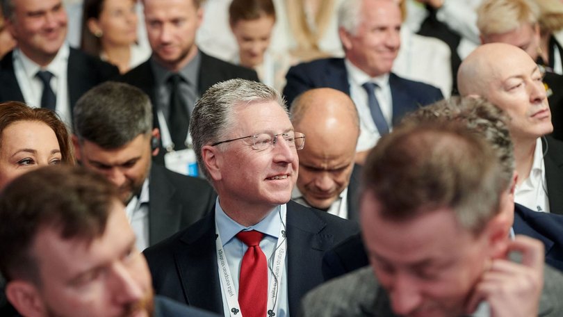 Former US NATO Ambassador and Special Representative to Ukraine, Kurt Volker attending the YES Conference.