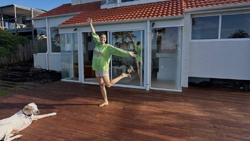 The brand new outdoor deck. Pic: Instagram/chante.mer.house.