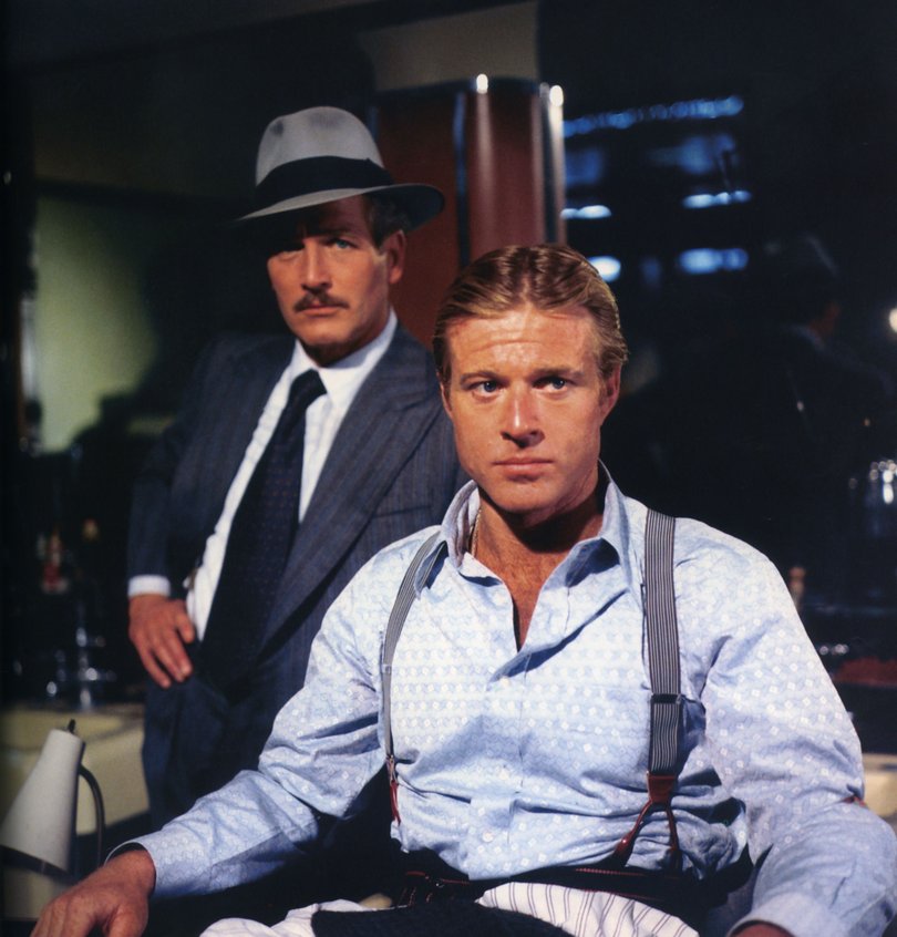 Paul Newman and Robert Redford.