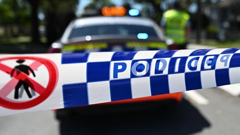 Police are on the hunt for a group that allegedly fled the scene after a brutal attack, leaving two injured.