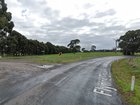 A driver veered off the road at the intersection of Flynns Creek Rd and Ingles Rd in Flynn, in Victoria’s Gippsland region.