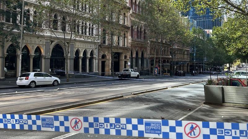Two have been charged after the alleged targeted attack on a 26-year-old in Melbourne, CBD.