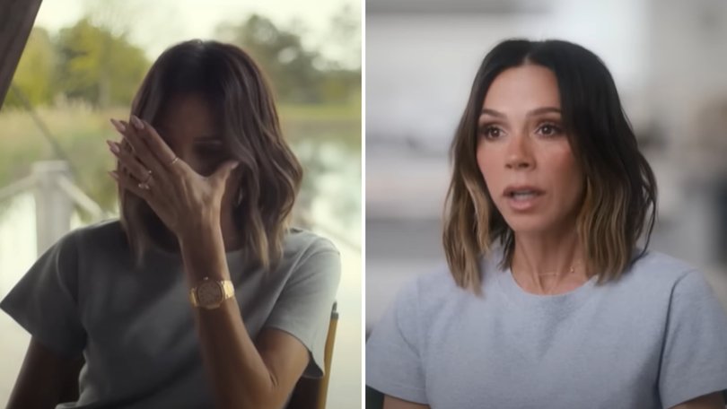 Victoria Beckham has broken down in an emotional new video for her docuseries.