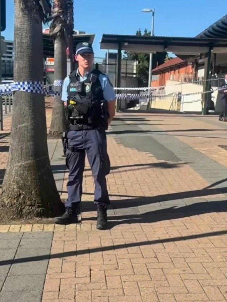 The men suffered multiple injuries at the station. Picture: Facebook