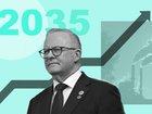 Anthony Albanese has revealed the Government’s 2035 target to cut emissions. 