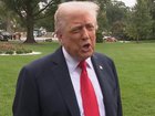 The ABC has reportedly been blocked from US President Donald Trump’s planned press conference in the UK. Screengrab