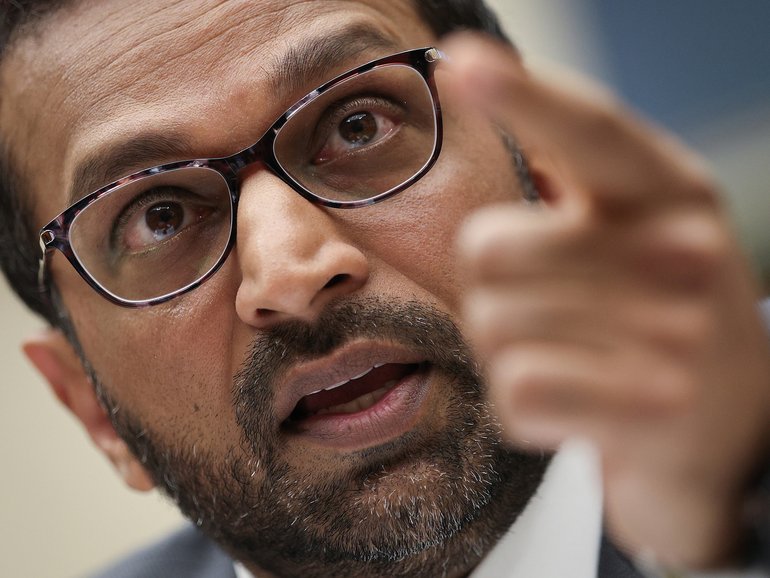 FBI Director Kash Patel testifies before the House Judiciary Committee.