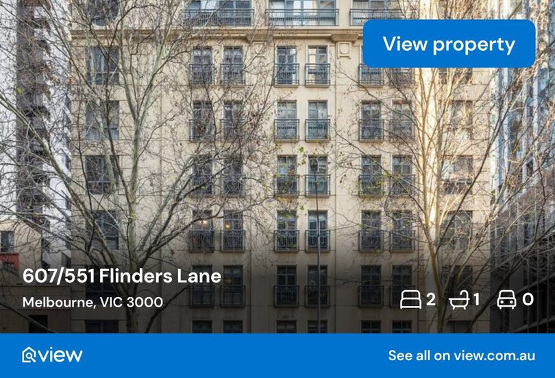 607/551 Flinders Lane, Melbourne, VIC 3000 Private Sale: $395,000 - $425,000
