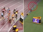 Jess Hull’s 800m heat was full of drama at the world champs.