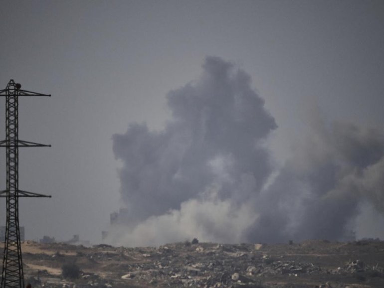 Israeli forces are positioning themselves to advance on central and western areas of Gaza City. (AP PHOTO)