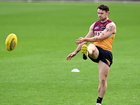 Lachie Neale is ahead of schedule in his recovery and pushing to be fit for the grand final. (Darren England/AAP PHOTOS)