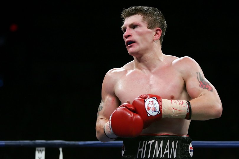 Ricky Hatton in the ring during his match against Jose Luis Castillo of Mexico at Thomas & Mack Centre on June 23, 2007 in Las Vegas, Nevada.