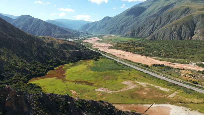 Argentina’s Ruta 9 follows ancient mule trails through Pampas grasslands to Andean peaks.