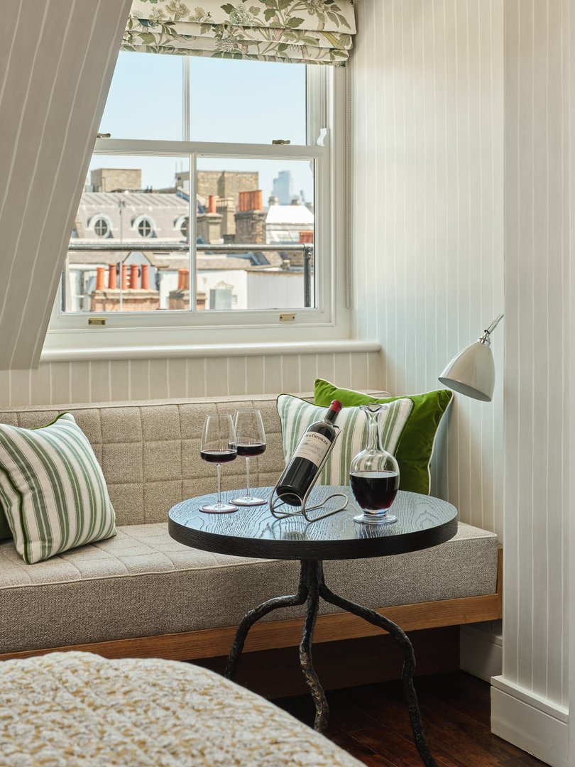 The spacious suites are designed not to impress but to seduce you into never leaving.