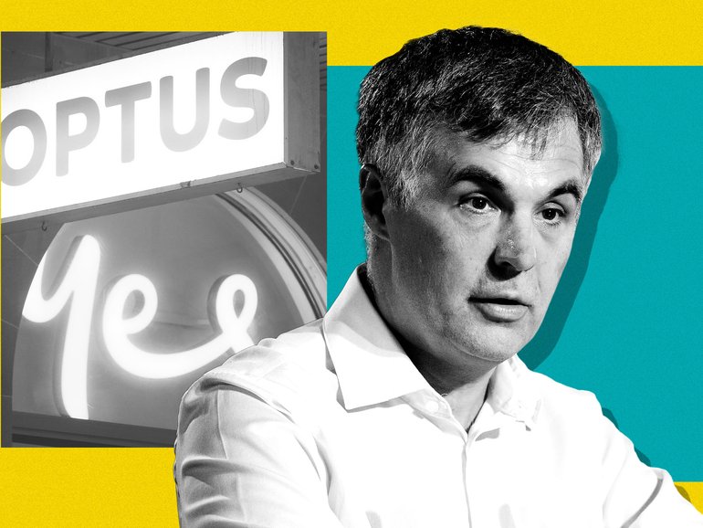 Optus CEO Stephen Rue.
