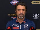 Geelong coach Chris Scott is ‘shattered’ for his five-time All-Australian Tom Stewart, who will miss the grand final due to concussion.