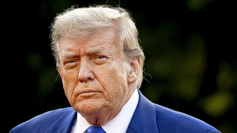 Donald Trump has escalated his condemnations of the press, suggesting reporters were lawbreakers.
