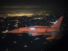 A Royal Air Force FGR4 Typhoon armed with ASRAAM air-to-air missiles during the first Royal Air Force "Eastern Sentry" deployment over Poland, 70 miles from the Belarusian border.