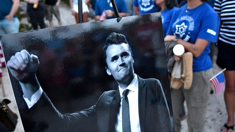 More than 100,000 mourners from across the country, including President Donald Trump and Vice President JD Vance, are expected to attend.