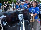 More than 100,000 mourners from across the country, including President Donald Trump and Vice President JD Vance, are expected to attend.