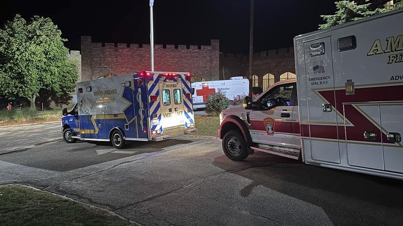 A man has been arrested after a person was killed and two others hurt in a New Hampshire shooting.