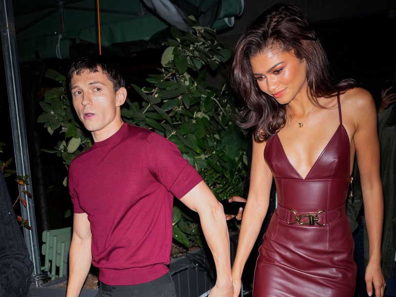 Zendaya and Tom Holland.