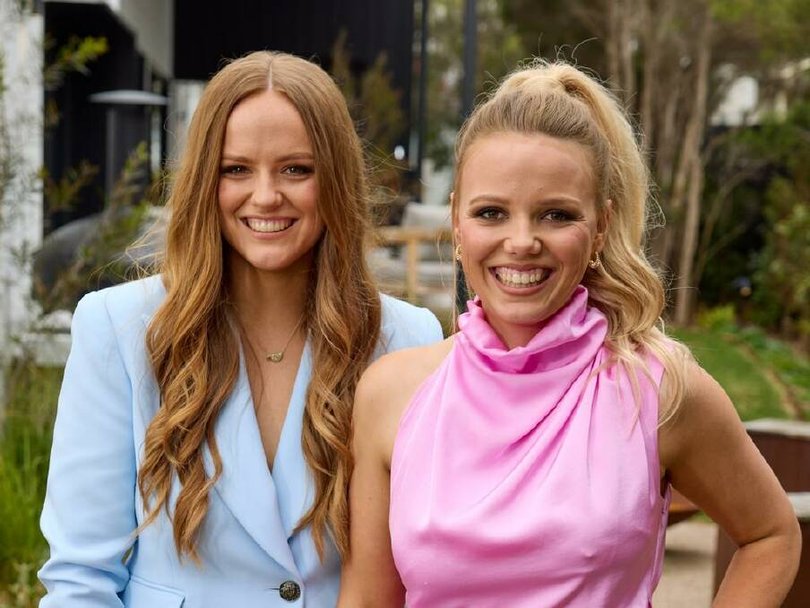 Maddy and Charlotte won The Block in 2024. Picture Nine