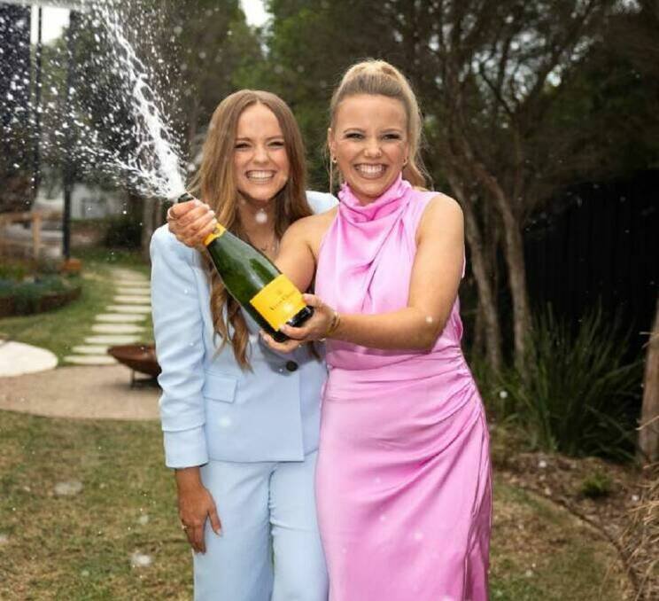 Maddy and Charlotte described winning The Block as "life-changing". Picture Nine